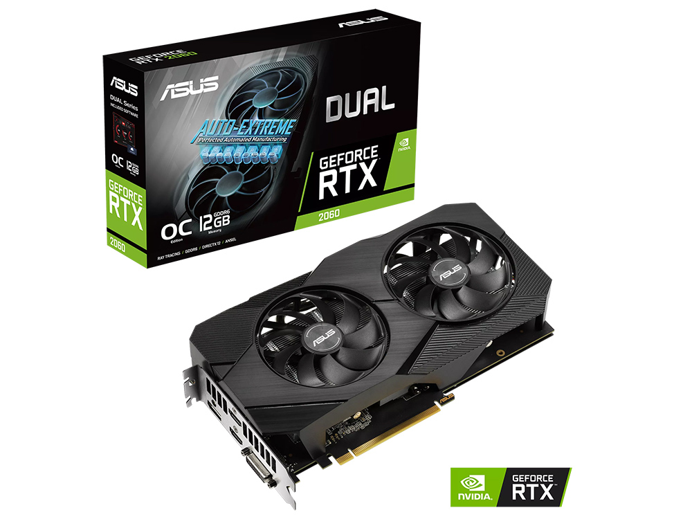 ASUS GeForce RTX 2060 Dual OC 12GB