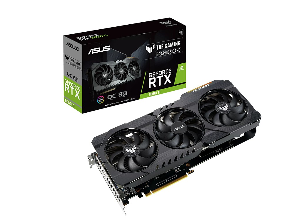 ASUS GeForce RTX 3060 Ti TUF Gaming OC 8GB