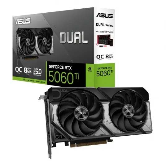 ASUS GeForce RTX 5060 Ti Dual OC 8GB Black