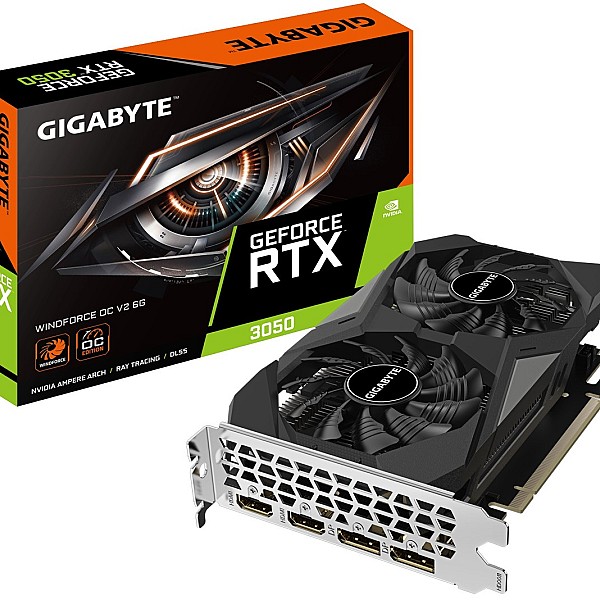 Gigabyte GeForce RTX 3050 WINDFORCE OC 6GB