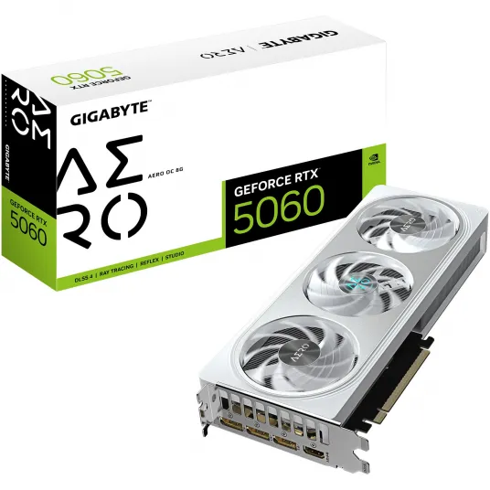 Gigabyte GeForce RTX 5060 AERO OC 8GB White