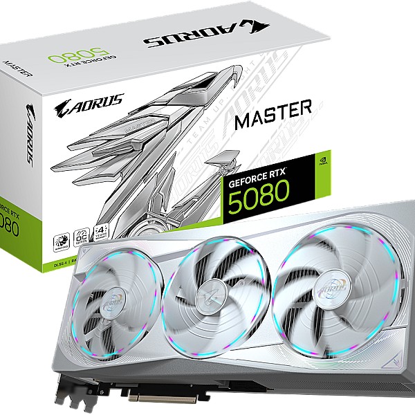 Gigabyte GeForce RTX 5080 AORUS 16GB White