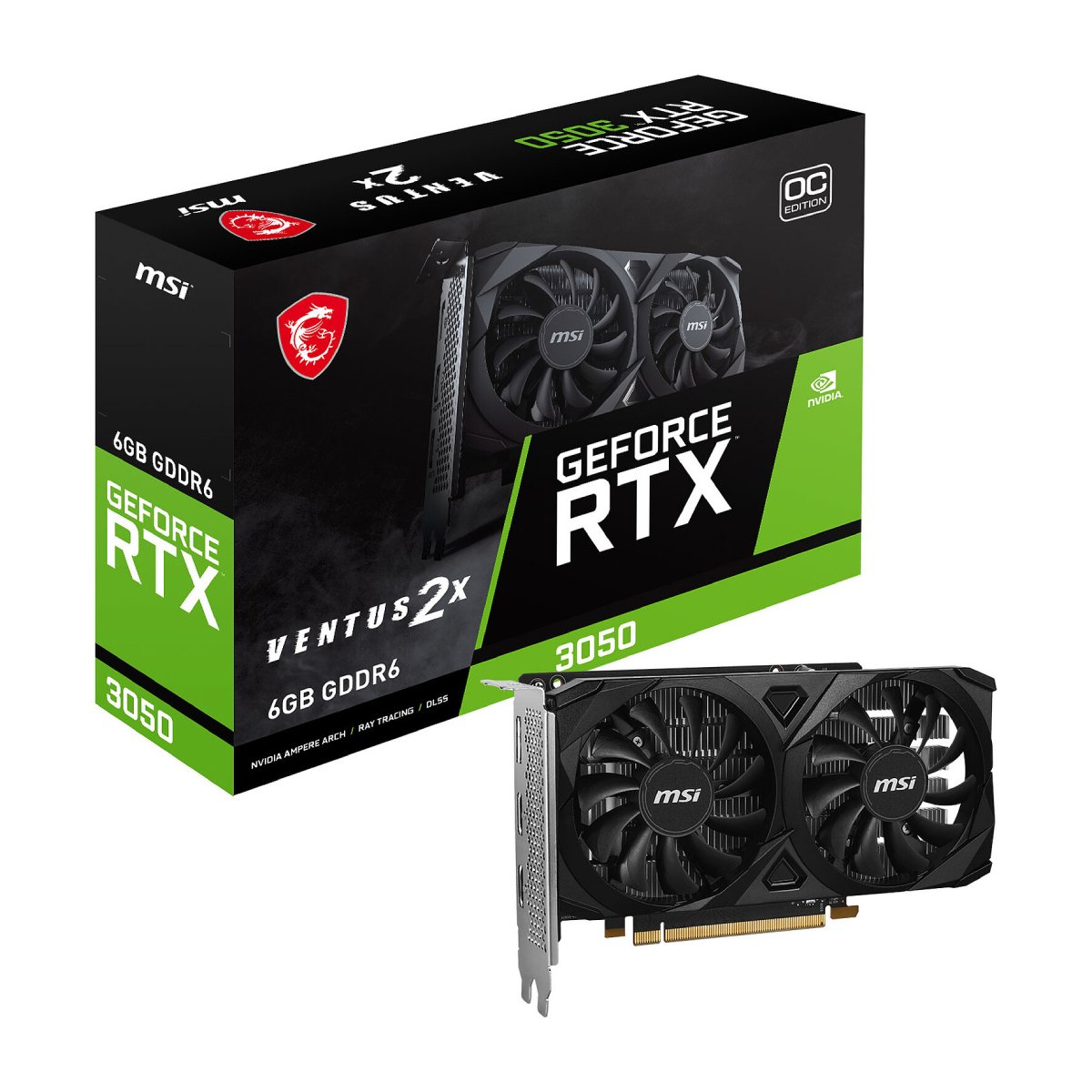MSI GeForce RTX 3050 Ventus 2X