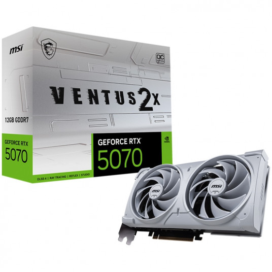 MSI GeForce RTX 5070 Ventus 2X OC 12GB White
