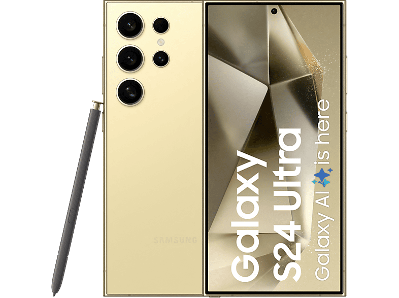 Samsung Galaxy S24 Ultra 256 GB Titanium Yellow