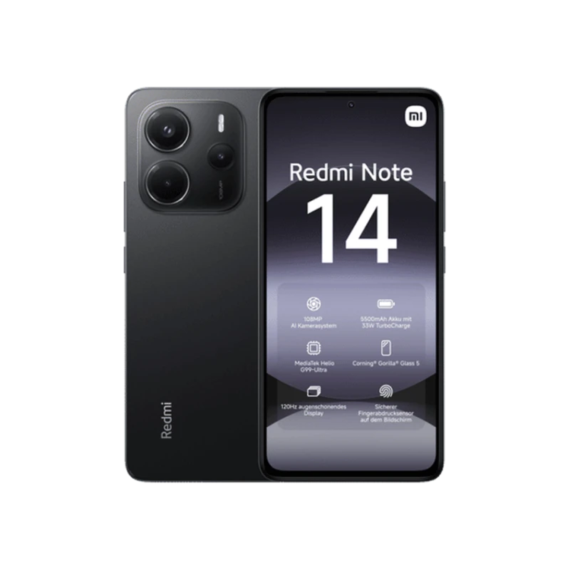 Xiaomi Redmi Note 14 4G 6/128GB Black