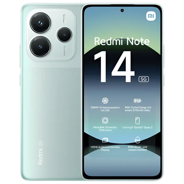 Xiaomi Redmi Note 14 5G 8/256GB Green