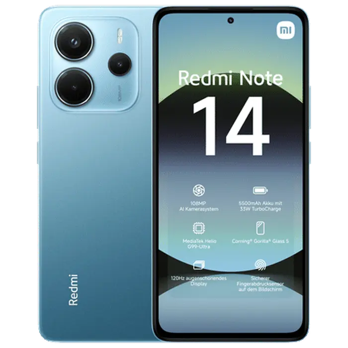 Xiaomi Redmi Note 14 5G 6/128GB Ocean Blue