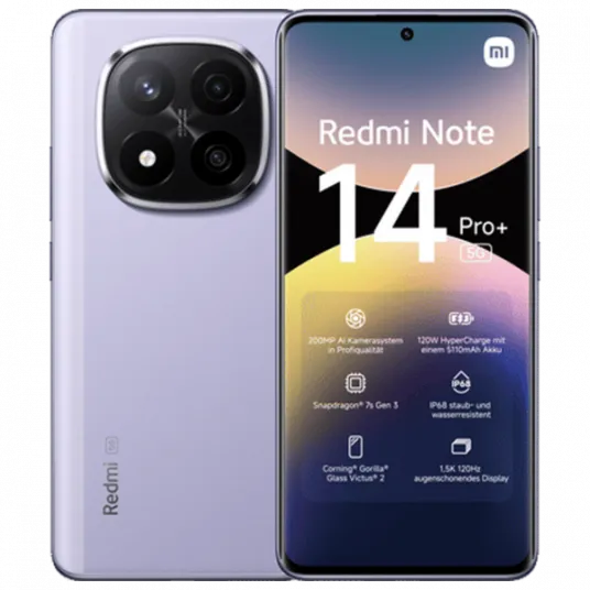 Xiaomi Redmi Note 14 Pro+ 5G 8/256GB Violet