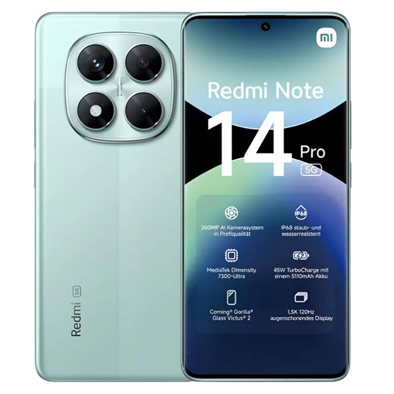 Xiaomi Redmi Note 14 Pro 5G 8/256GB Green
