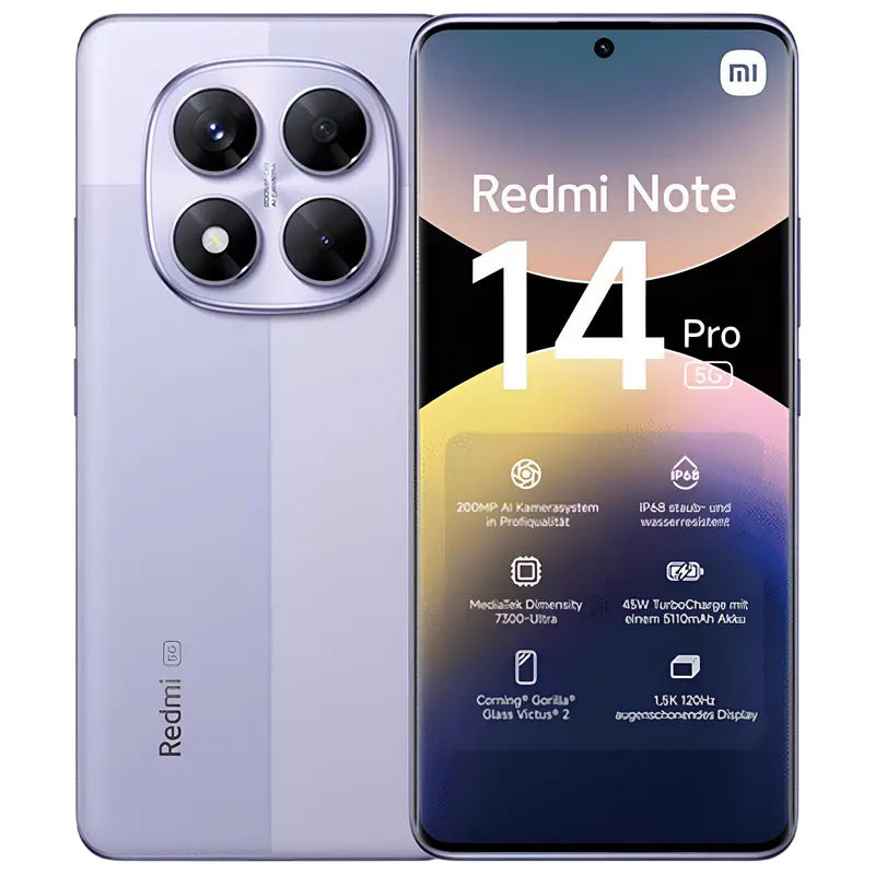 Xiaomi Redmi Note 14 Pro 5G 8/256GB Violet
