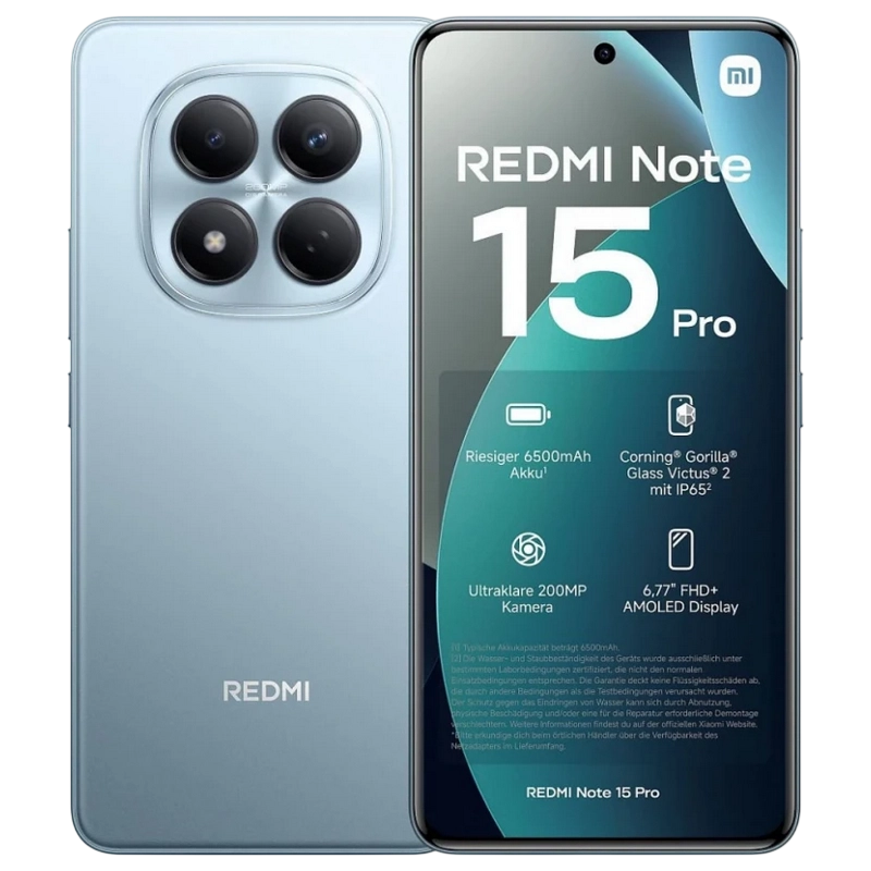 Xiaomi Redmi Note 15 Pro 8/256GB Black